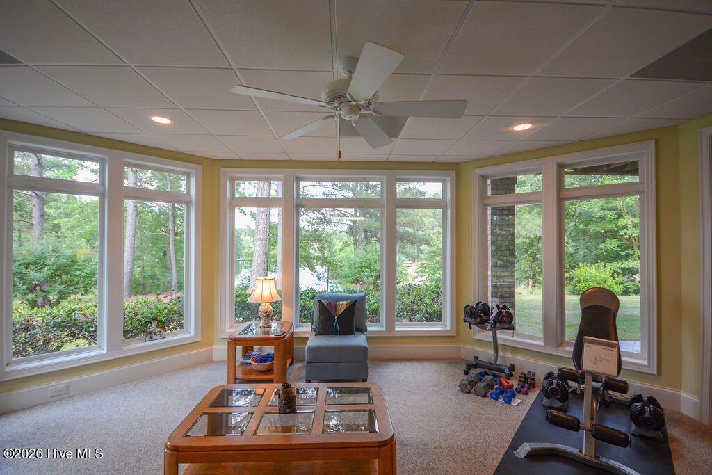 Floor to Ceiling Windows w/ panaramic lake views