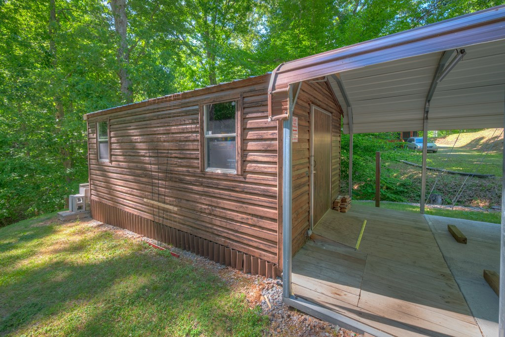 Exterior photo of 256 Woods Drive, Murphy, NC 28906. MLS: 98544605