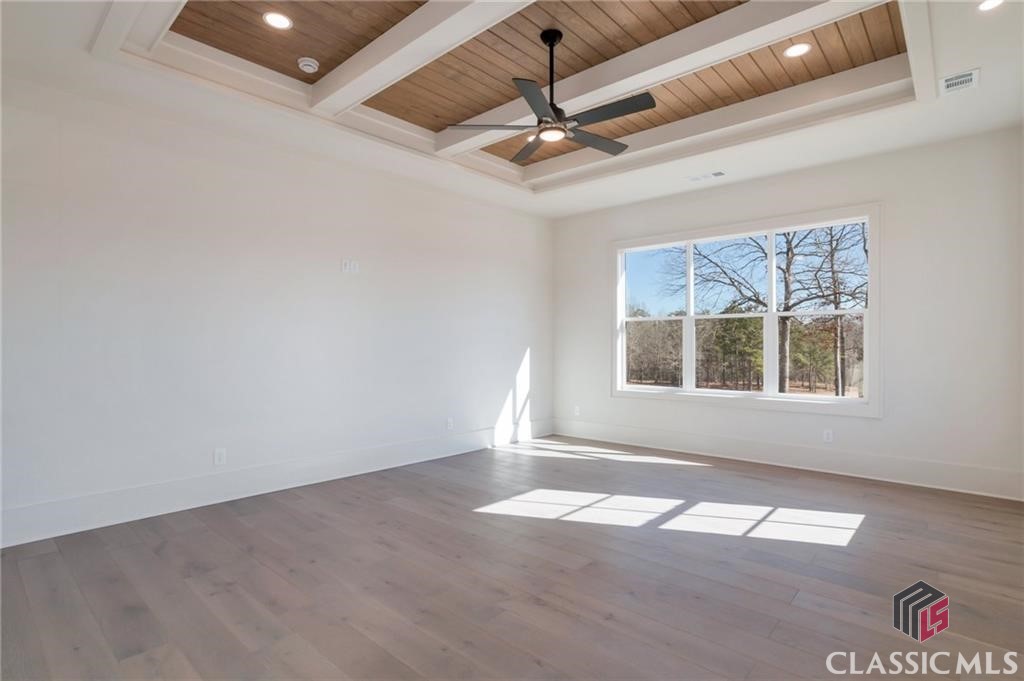 Primary Bedroom - Primary bedroom with designer ceiling