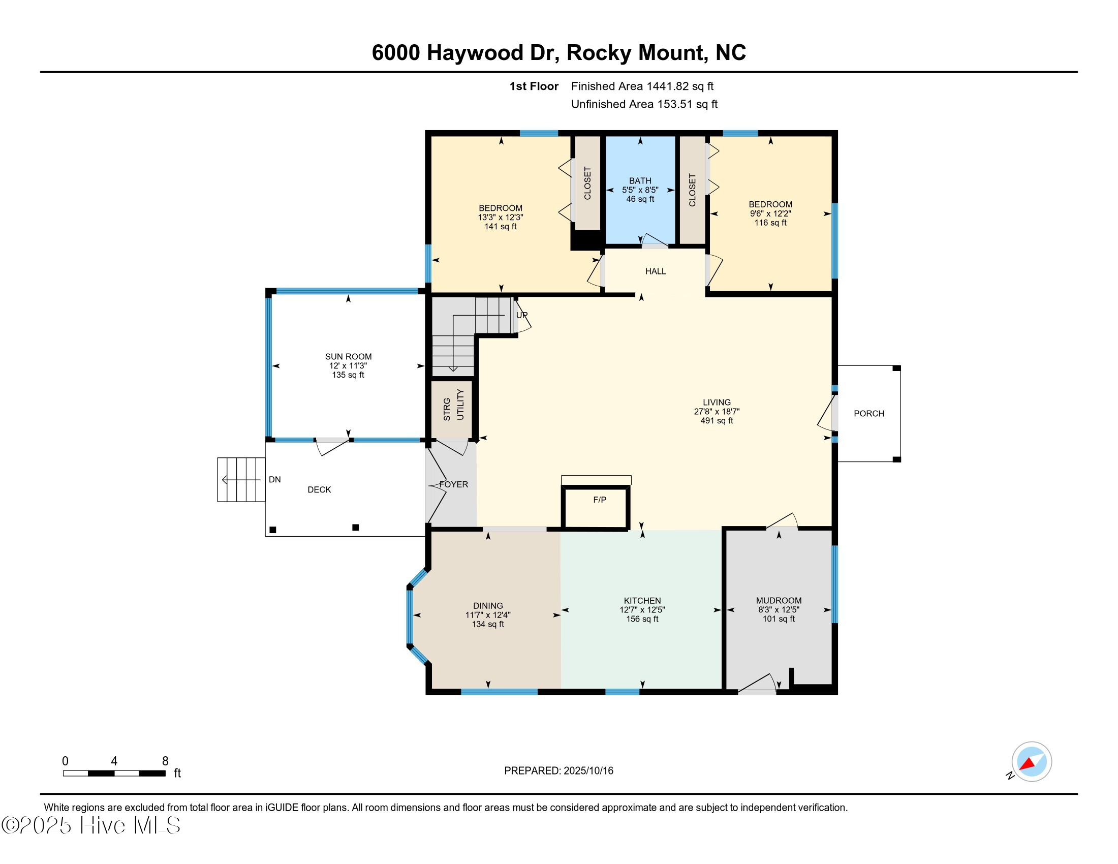 Homes For Sale - 6000 Haywood Drive<br/> Rocky Mount, NC 27803