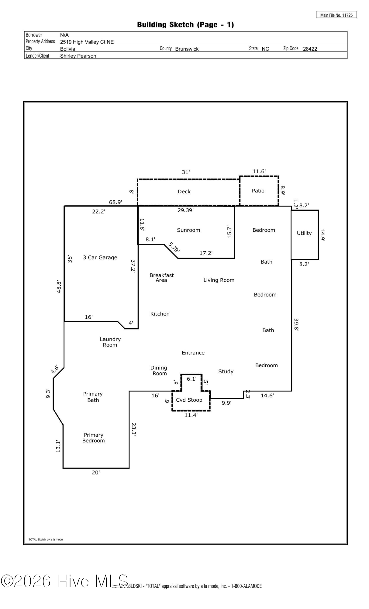Homes For Sale - 2519 High Valley Court<br/> Bolivia, NC 28422