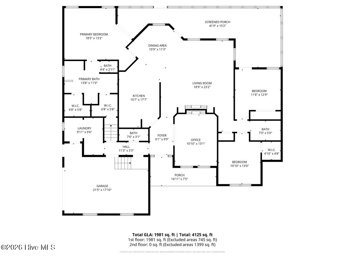 Exterior photo of 105 W Raintree Lane, Goldsboro, NC 27534. MLS: 100576195