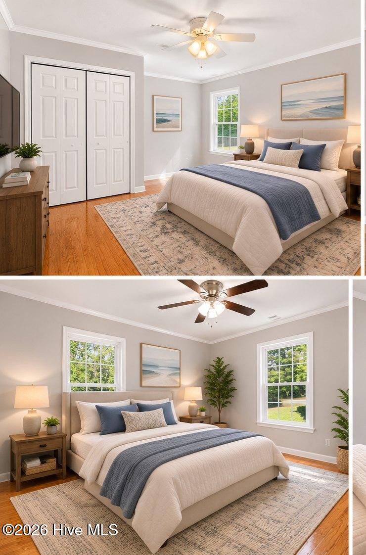 Virtual Staging Master Bedroom
