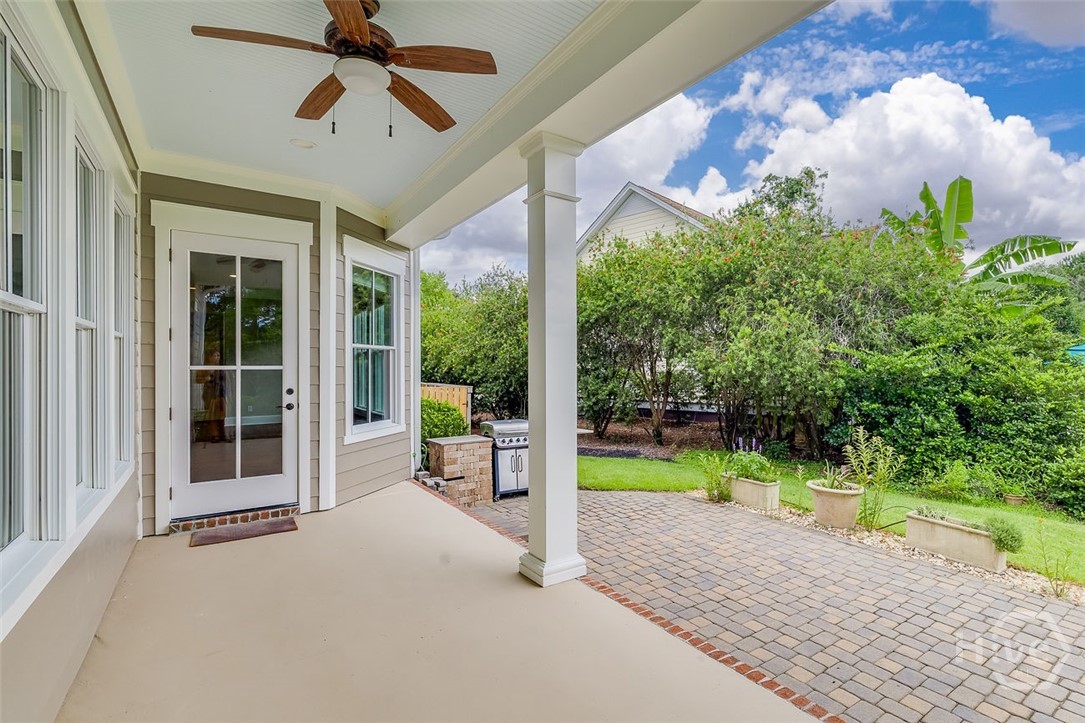 Covered Back Patio