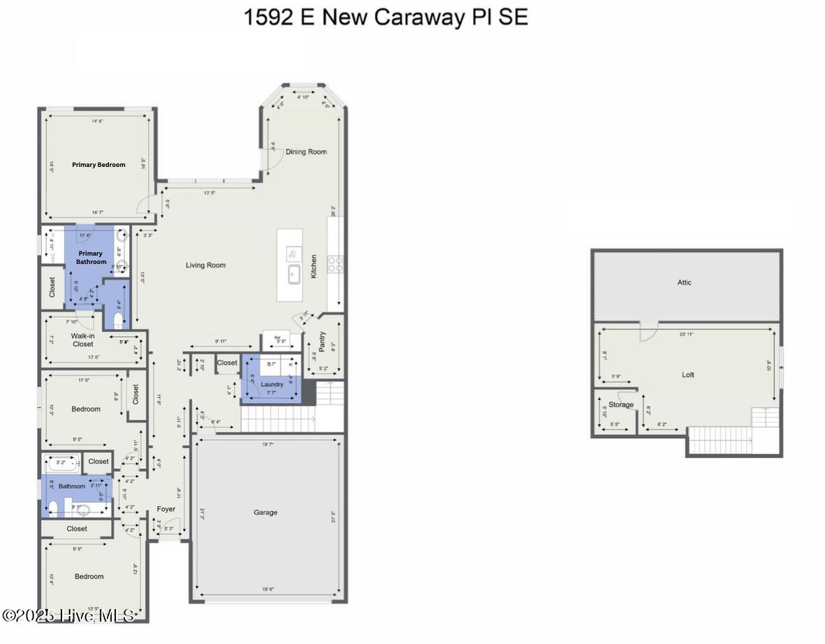 1592 E New Carraway Place SE, Bolivia, NC, 28422