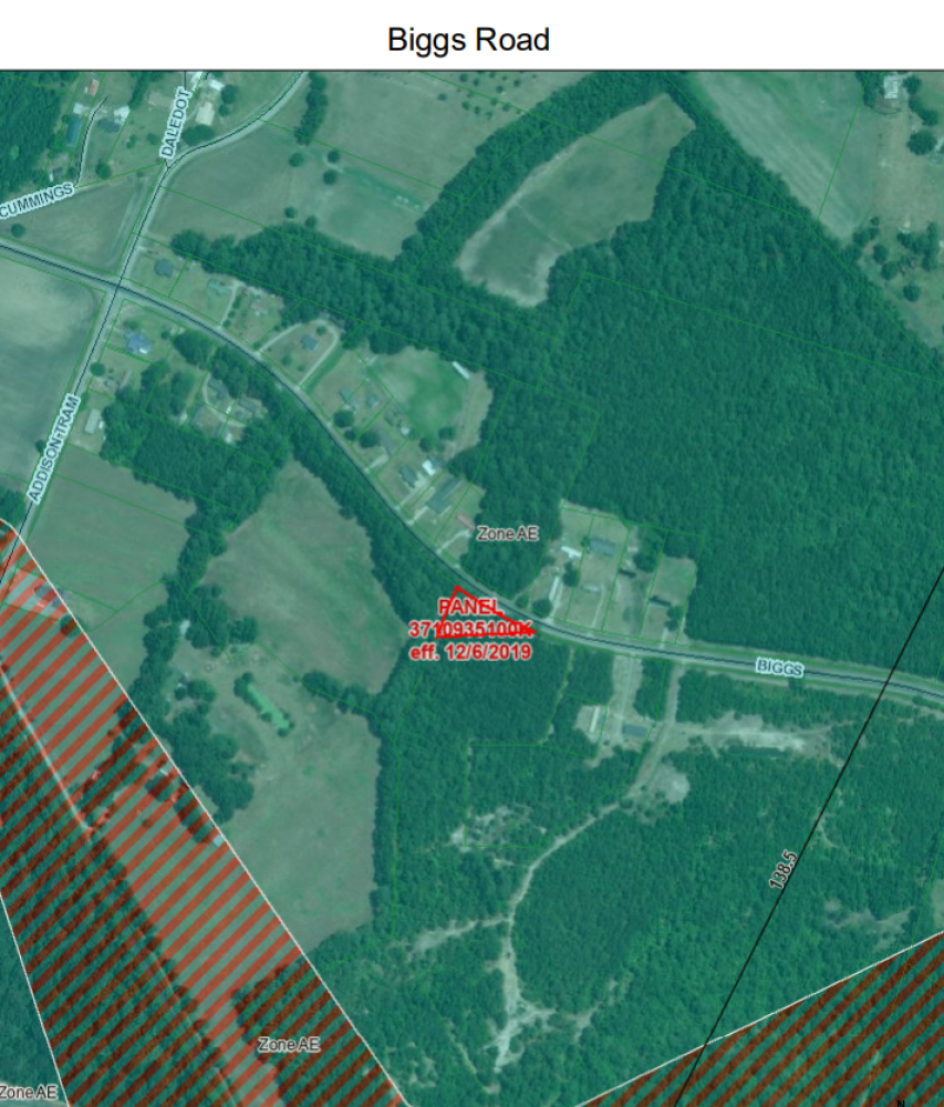 Flood Hazard Map Zone AE