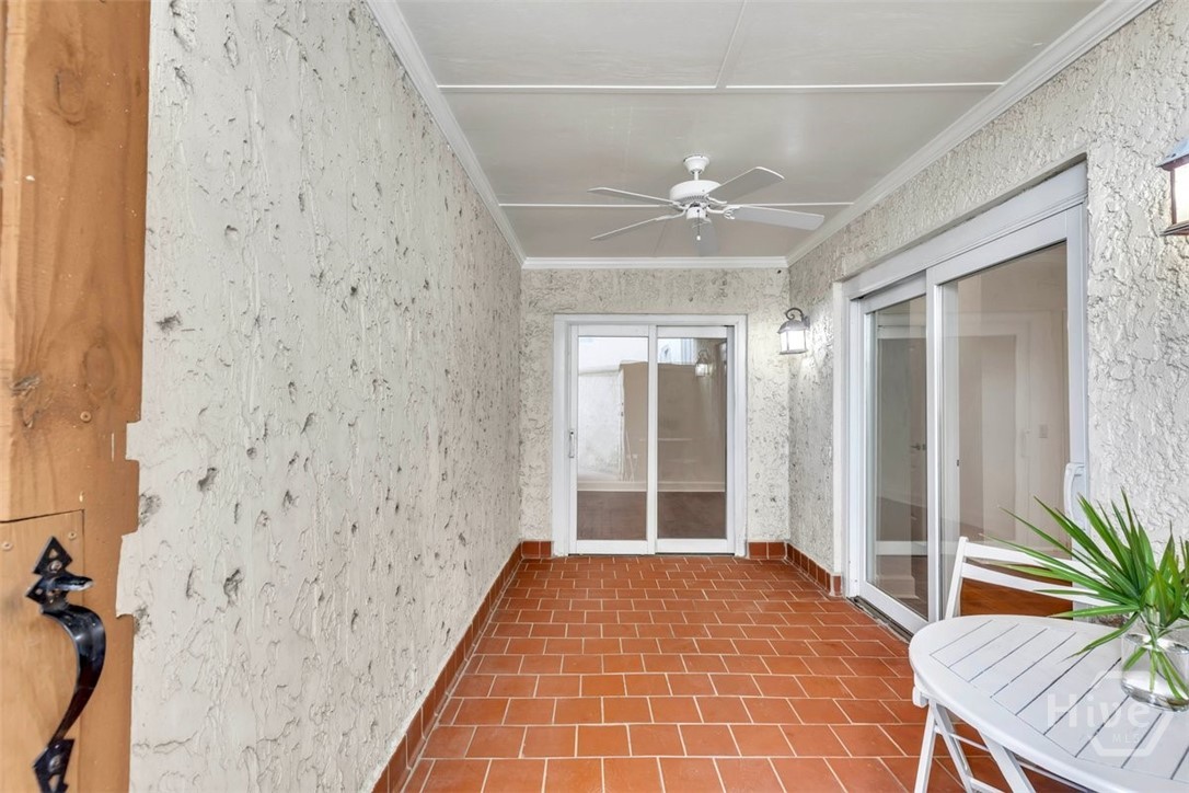 Covered Back Porch