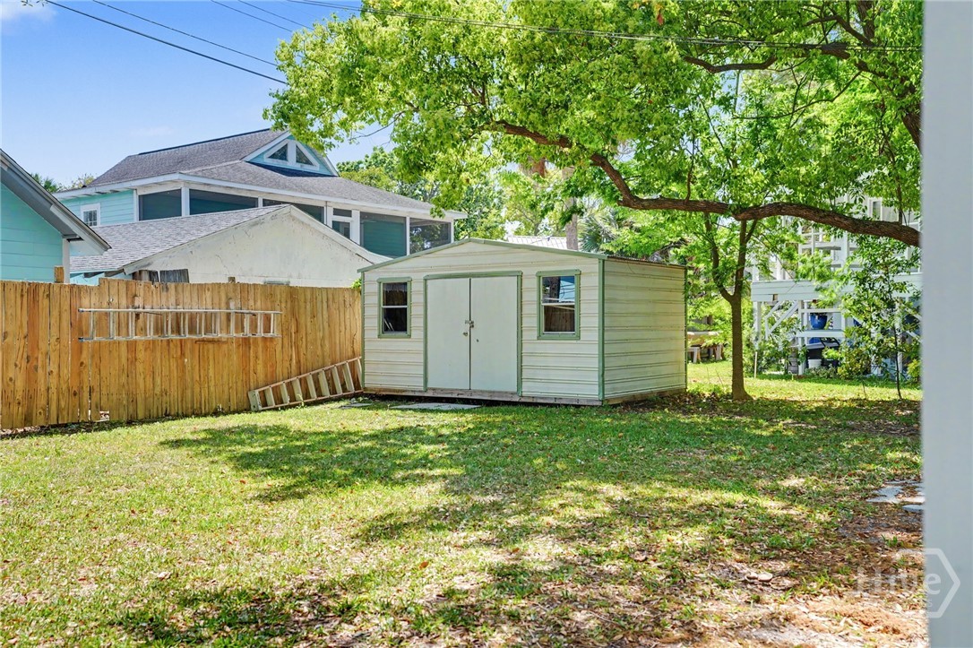 Backyard w/ Shed