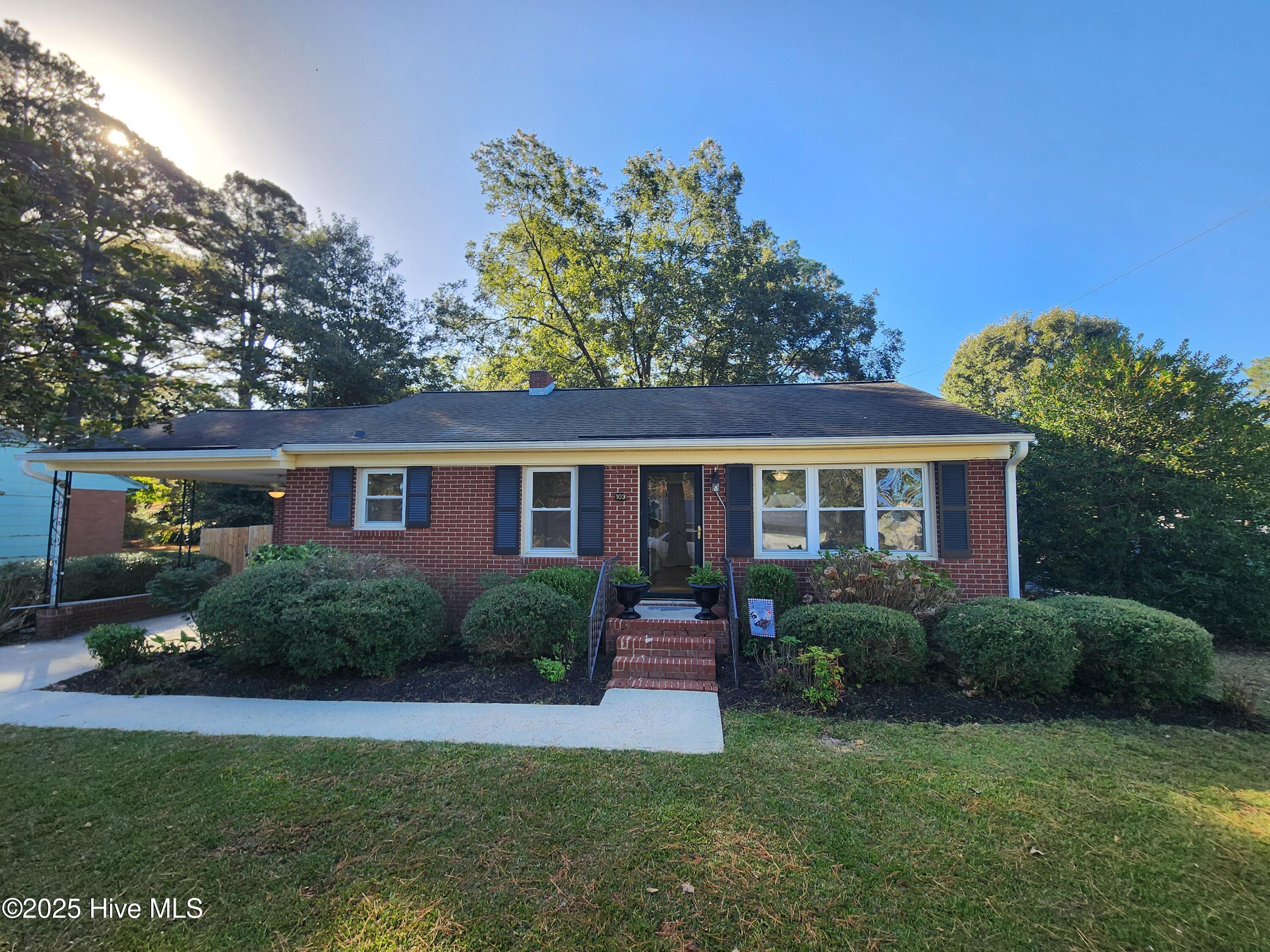 Fully Renovated 2BR/1BA Brick Ranch - Move-In Ready!

Welcome home to this beautifully updated 2-bedroom, 1-bath brick ranch in a quiet, established neighborhood. Perfect for first-time buyers, downsizers, or anyone looking a beautiful family home!

&#10024; Features You'll Love:

Fully renovated interior - fresh paint and LVP throughout

Bright, open living space with tons of natural light

Sleek kitchen with freshly painted cabinets, and spacious dining space

Stylish bathroom with contemporary tile and fixtures

&#127795; Outdoor Perks:

Large fenced backyard - ideal for pets, gardening, or entertaining

Mature trees and plenty of room to add a deck, fire pit, or play area

Spacious driveway with room for multiple vehicles and attached carport for vehicle cover


&#128205; Location Highlights:

Convenient to Hwy 64 and Greenville, NC 

Quiet street with friendly neighbors and no HOA

Minutes to shopping, dining, and parks


&#128176; Asking Price: $165,000
&#128222; Schedule a showing today! This gem won't last long.