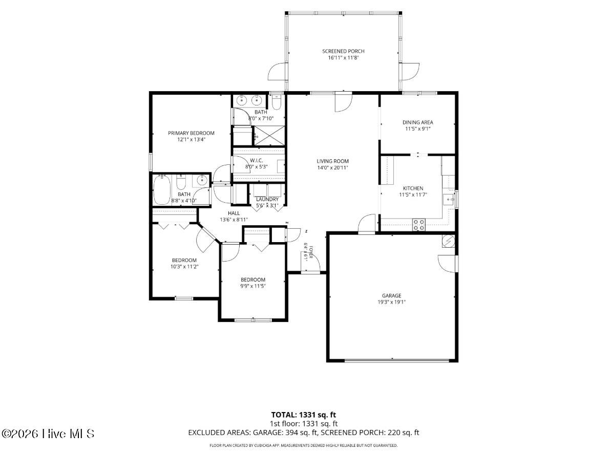 Exterior photo of 110 Bayswater Court, New Bern, NC 28562. MLS: 100607357