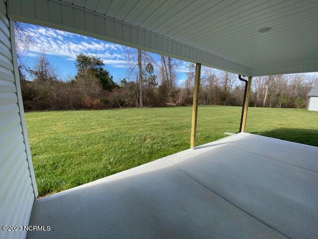 Rear Patio