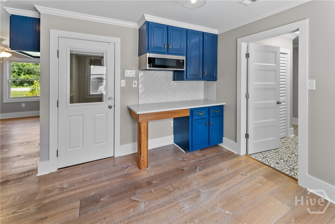 kitchen desk