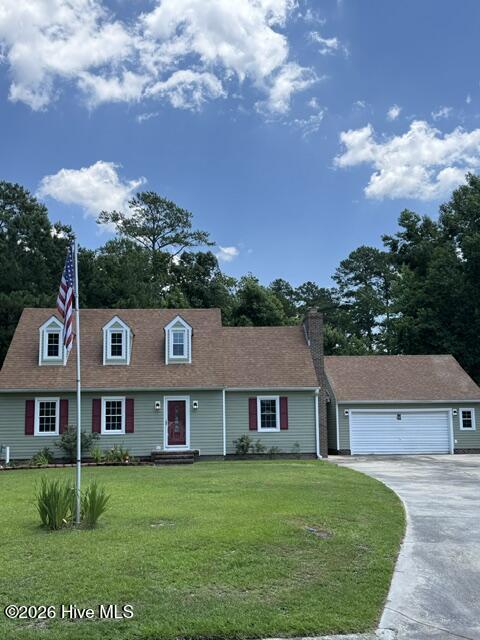 Road or Front View from Cul-de-Sac