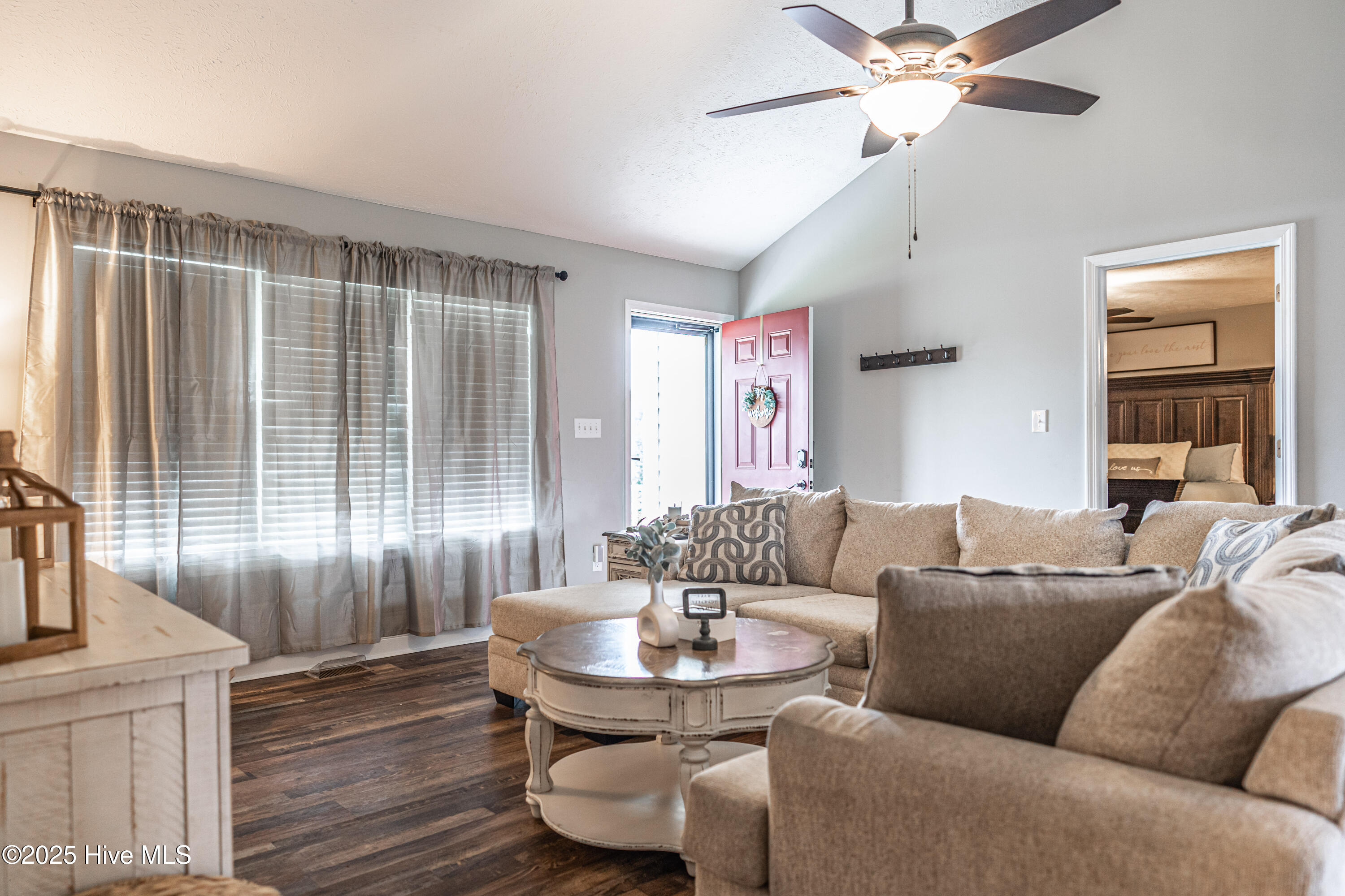 Living room from hallway- good pic