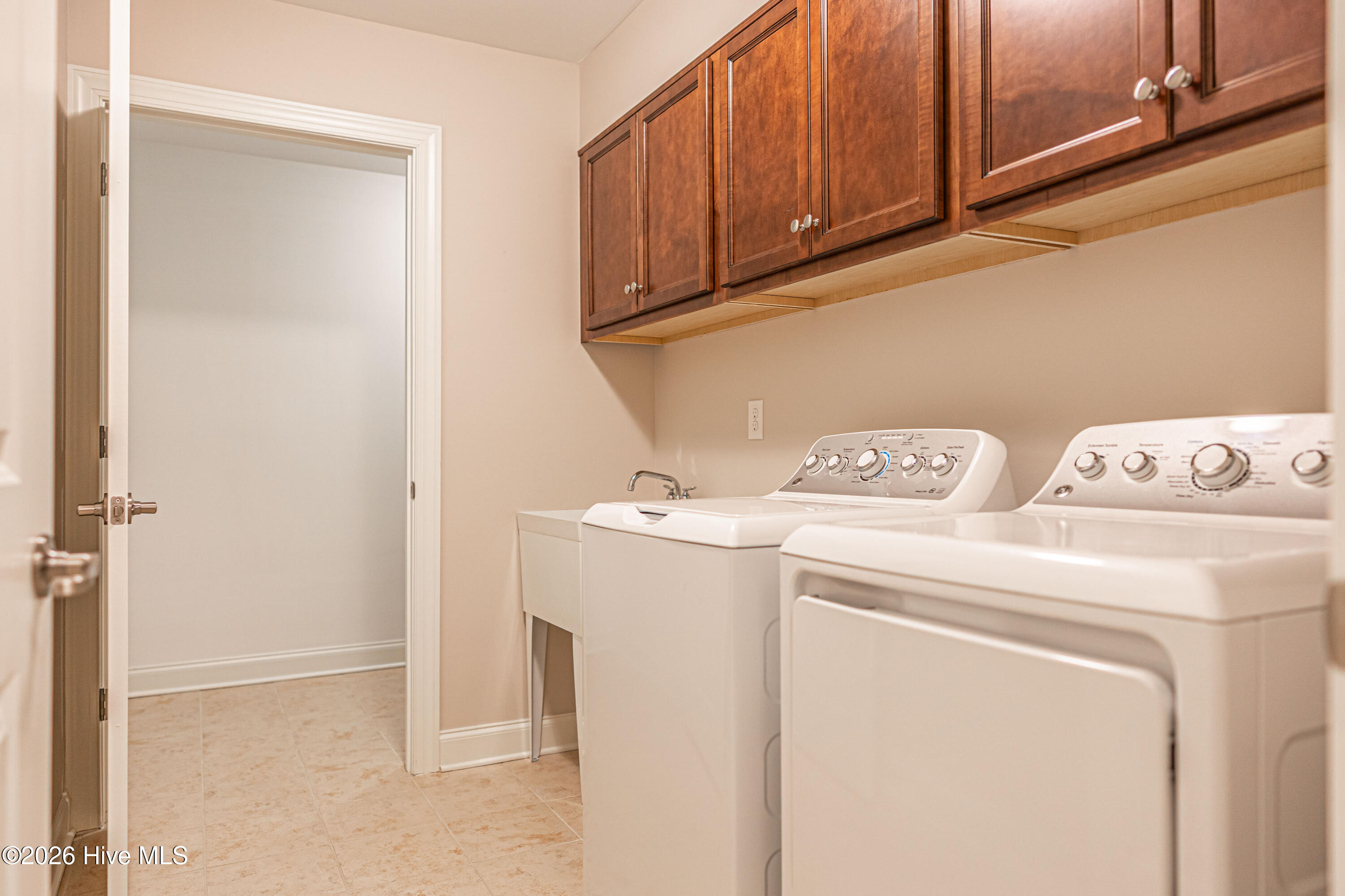 Laundry with utility sink