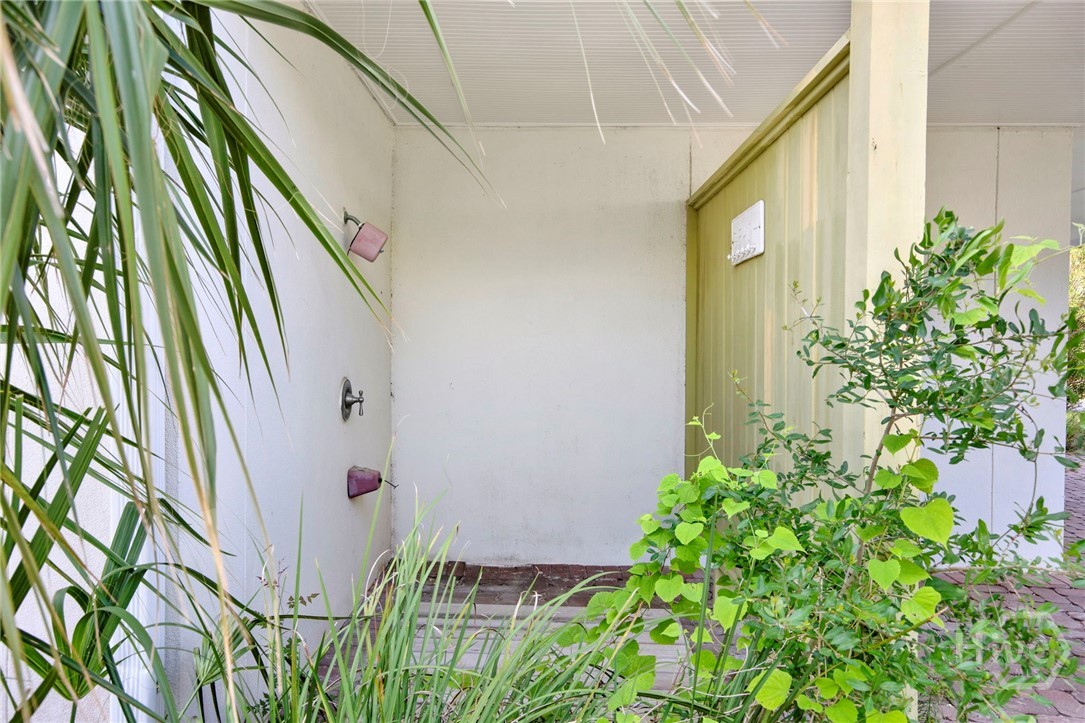 Outside shower