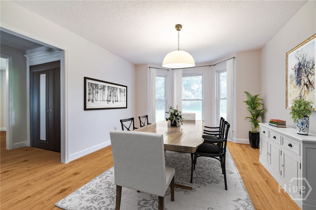 Virtually Staged Dining Room