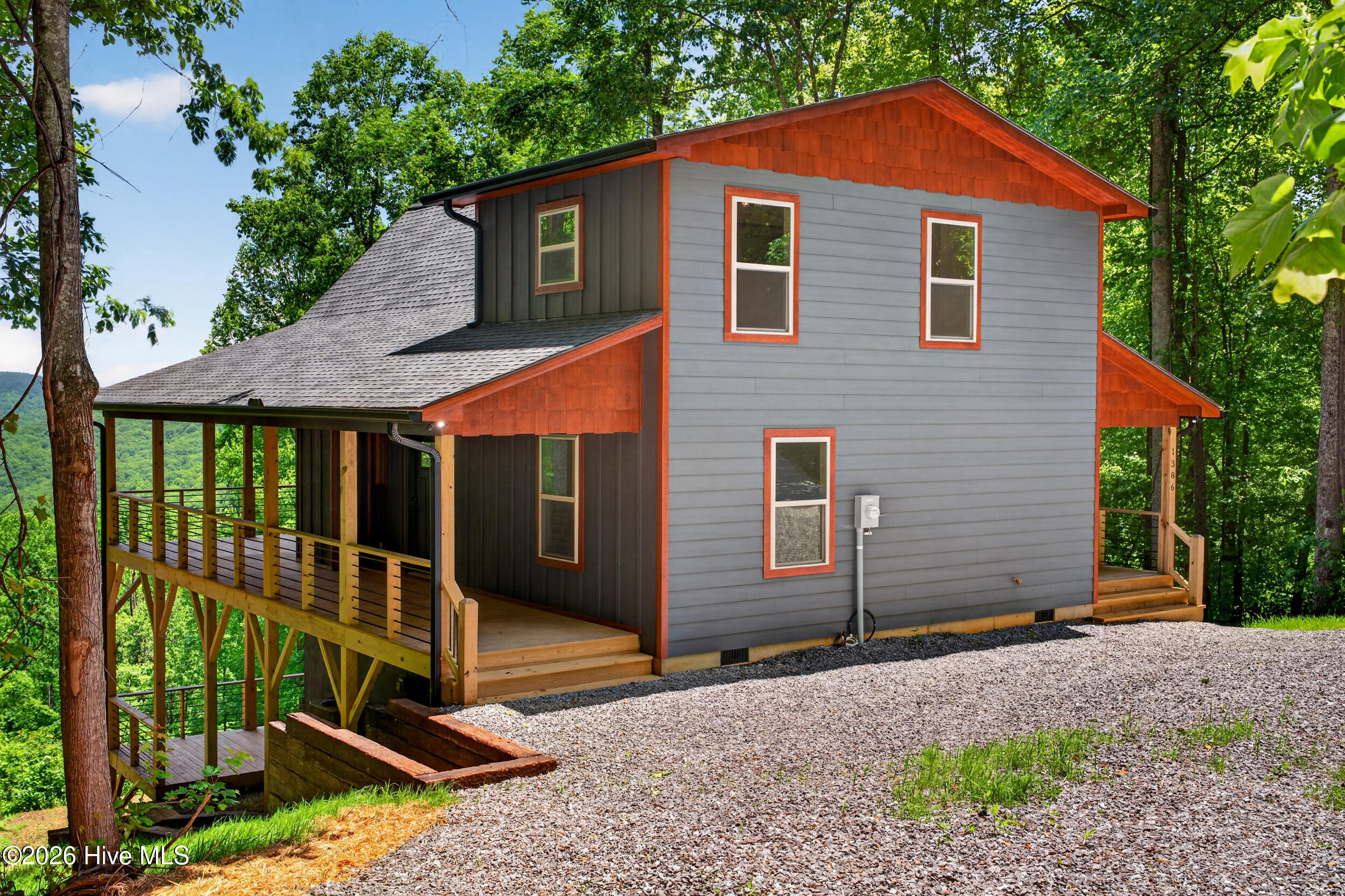 Exterior photo of 1386 Outlook Road, Murphy, NC 28906. MLS: 100580717