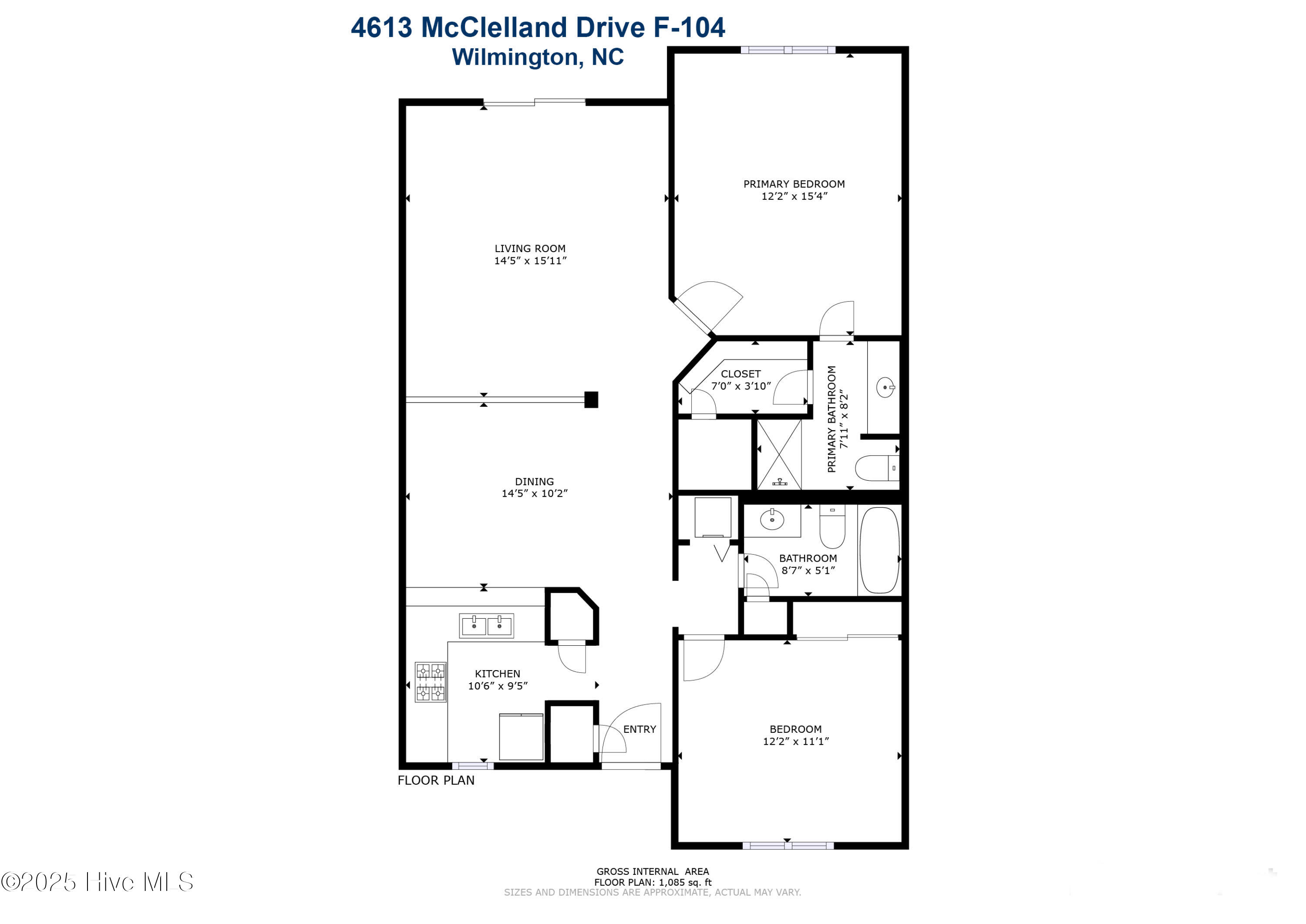 4613 Mcclelland Drive UNIT F-104, Wilmington, NC, 28405