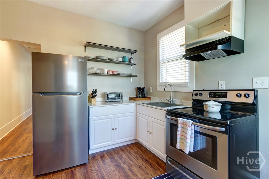 Newly renovated kitchen