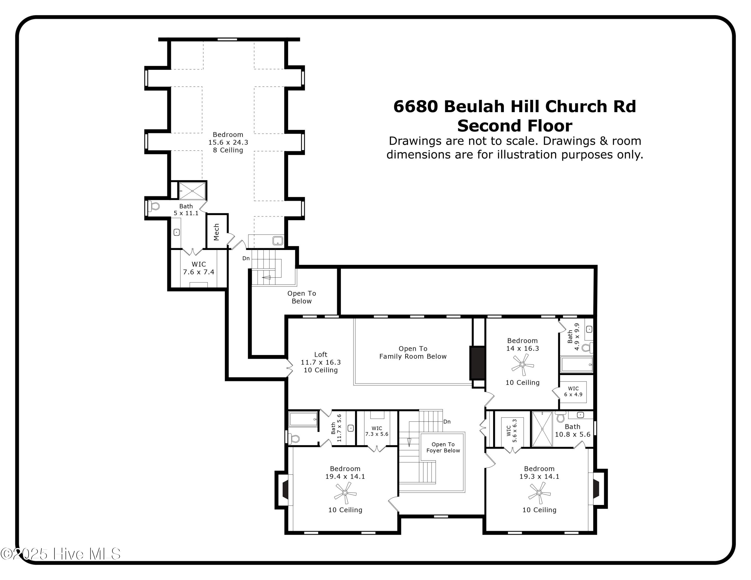 2nd Level Floor Plan