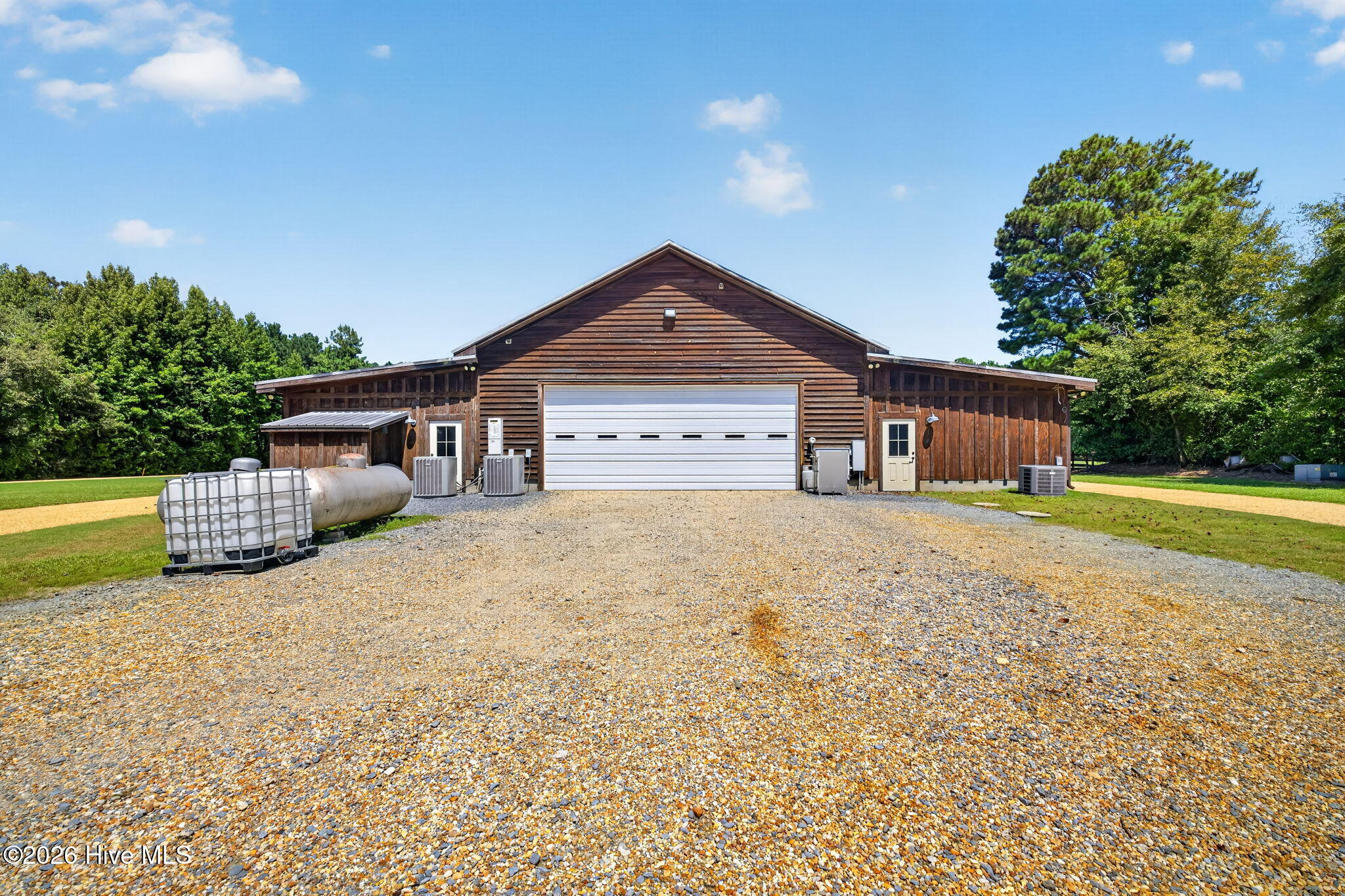 RICK House Rear Entry - barrel storage inside