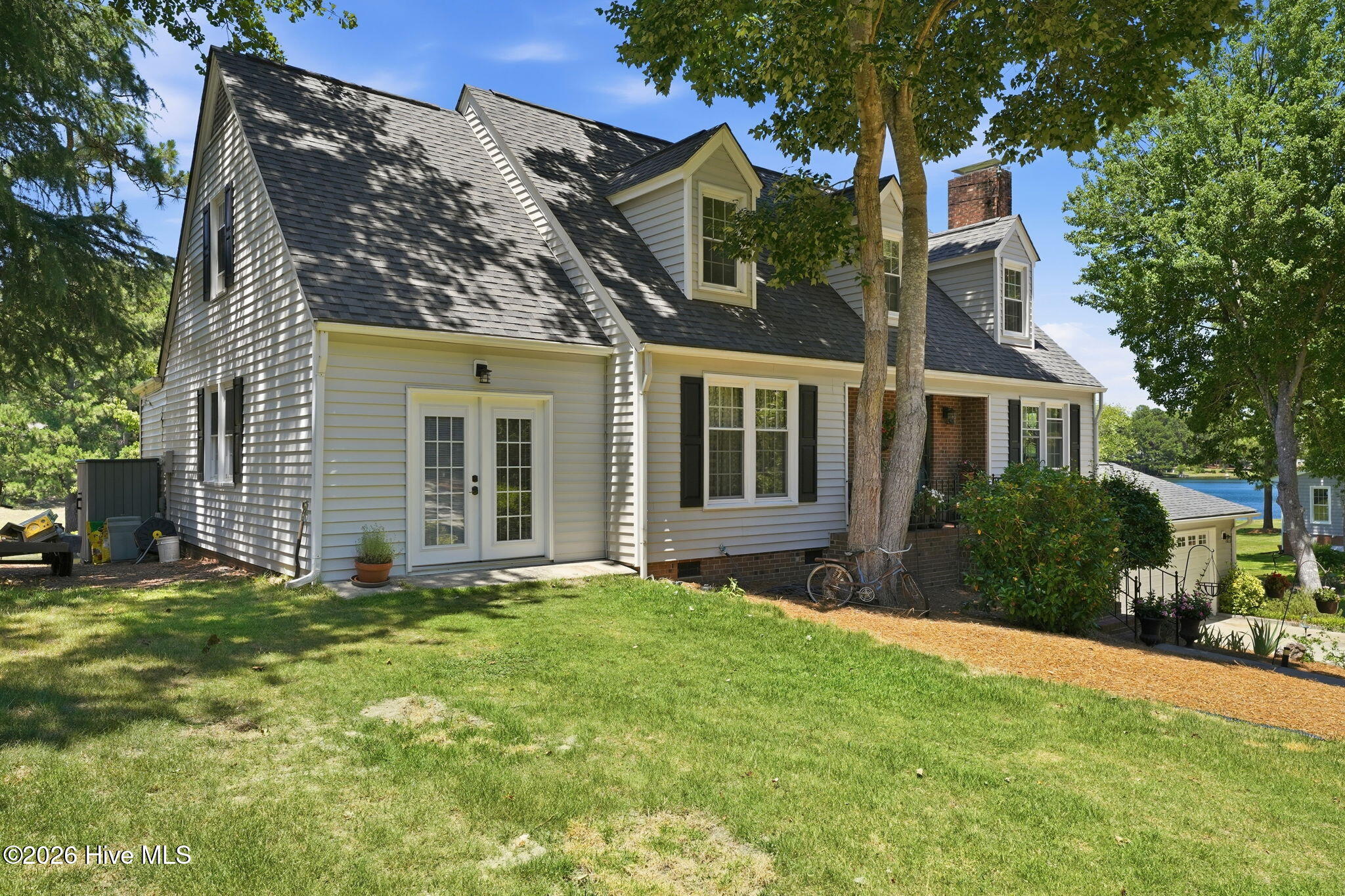 Left side front of the home.