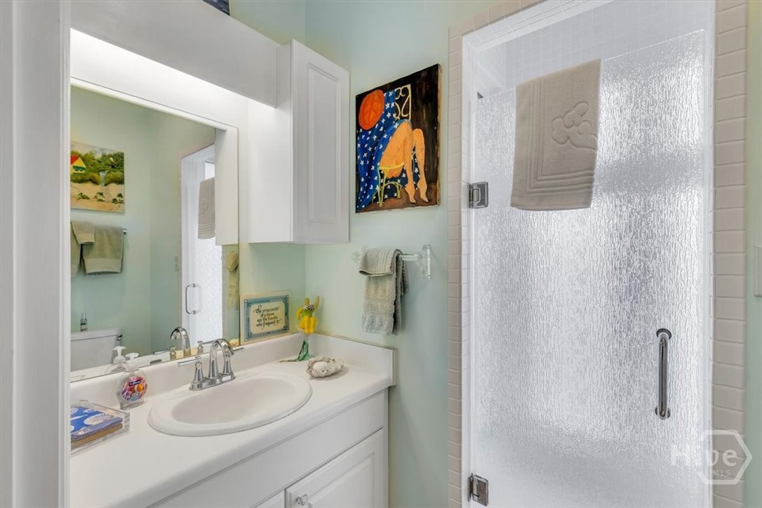 Second floor bathroom