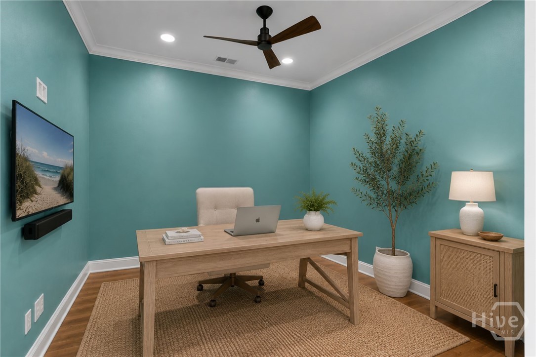 Office - Virtually staged