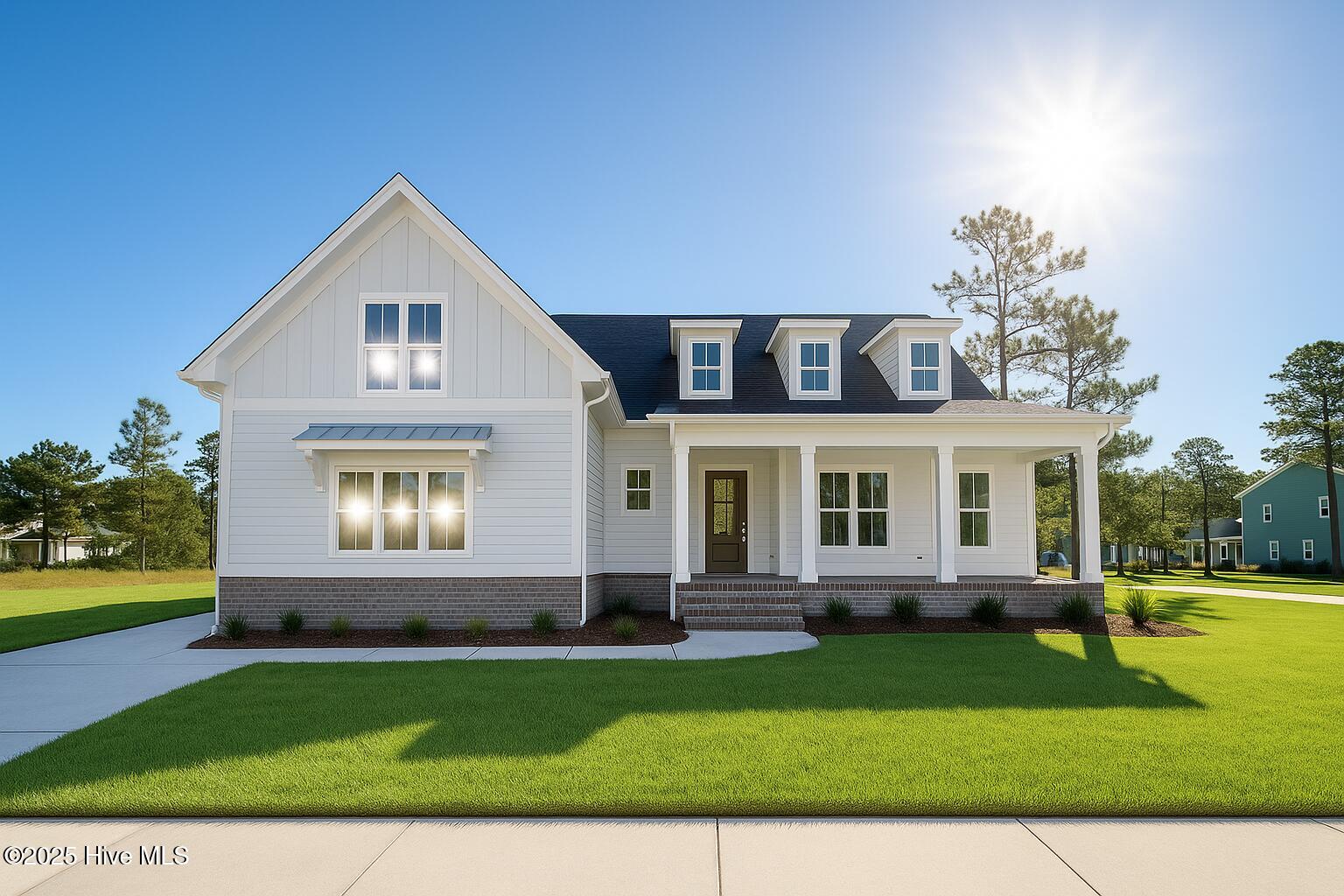 956 Ashburton Road SE Bolivia, North Carolina Coastline Homes NC proudly presents the Megan Plan at 956 Ashburton Rd SE (Lot 20), located in the picturesque, amenity-rich community of*RiverSea Plantation. This thoughtfully designed home offers 2,309 heated square feet of smart living space, featuring 1,792 SF on the main level and an additional 517 SF bonus room ideal for guests, a media space, or home office.
The Megan greets you with timeless curb appeal, a welcoming front porch, and a light-filled open layout that flows effortlessly from the spacious living area to the designer kitchen. Inside, you'll find three bedrooms and two full bathrooms and one ample half bath on the main floor, including a gracious primary suite with a walk-in closet and private bath. Your foyer and fireplace walls are accented with designer trim work.
Enjoy peaceful mornings or evening gatherings on the screened porch over looking one of RiverSea's ponds, and make the most of the oversized two-car garage with 500 SF of storage. The design balances functionality and style with elevated finishes, and personalization options may still be available depending on construction stage.
RiverSea Plantation offers unmatched natural beauty along the Lockwood Folly River and boasts resort-style amenities including an indoor and outdoor pool, clubhouse, fitness center, tennis, walking trails, and boat ramp access.