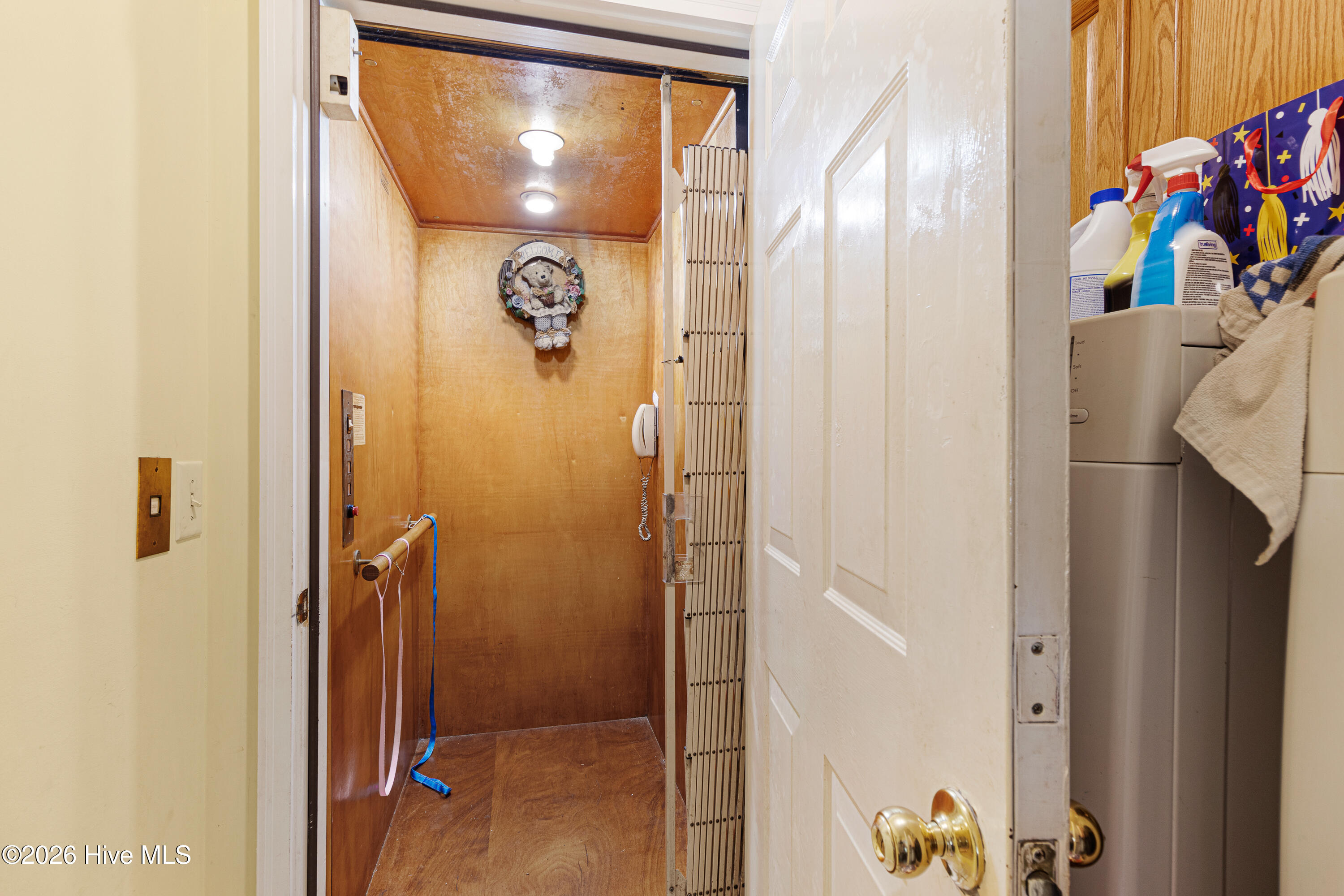 Elevator and laundry