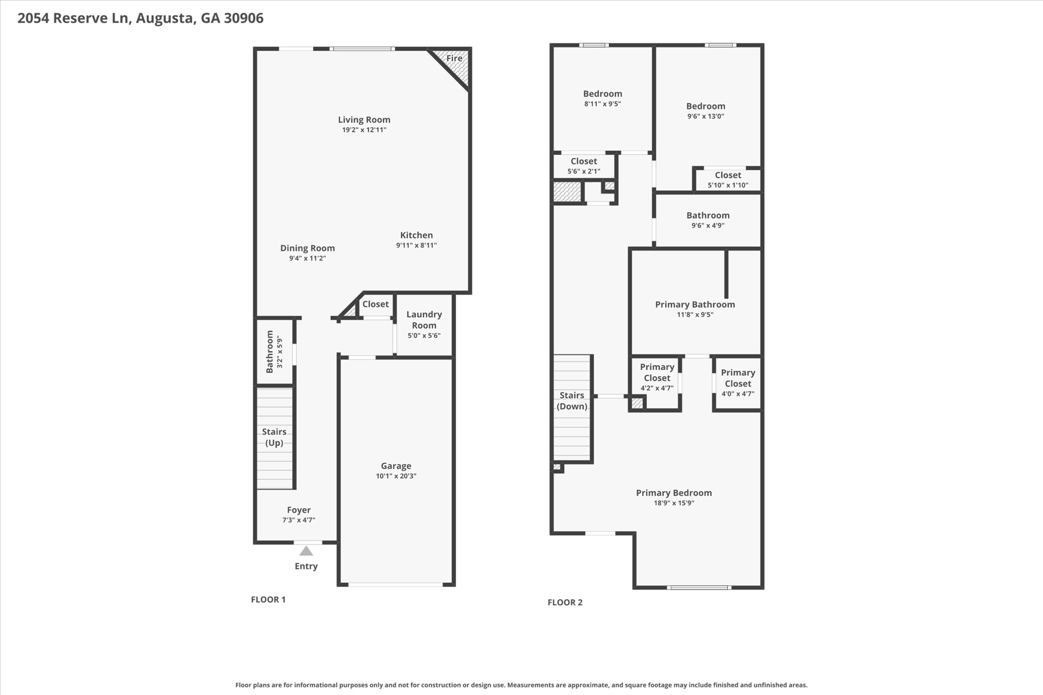 Townhouse For Sale - 2054 Reserve Lane<br/> Augusta, GA 30907