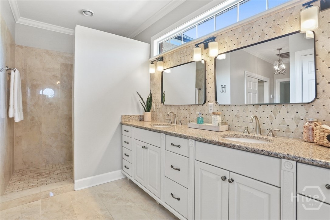 Separate shower