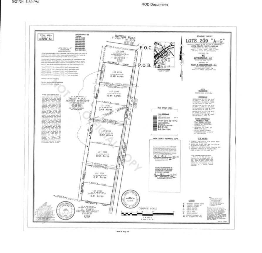 209B HESTER Street, Graniteville, SC, 29829