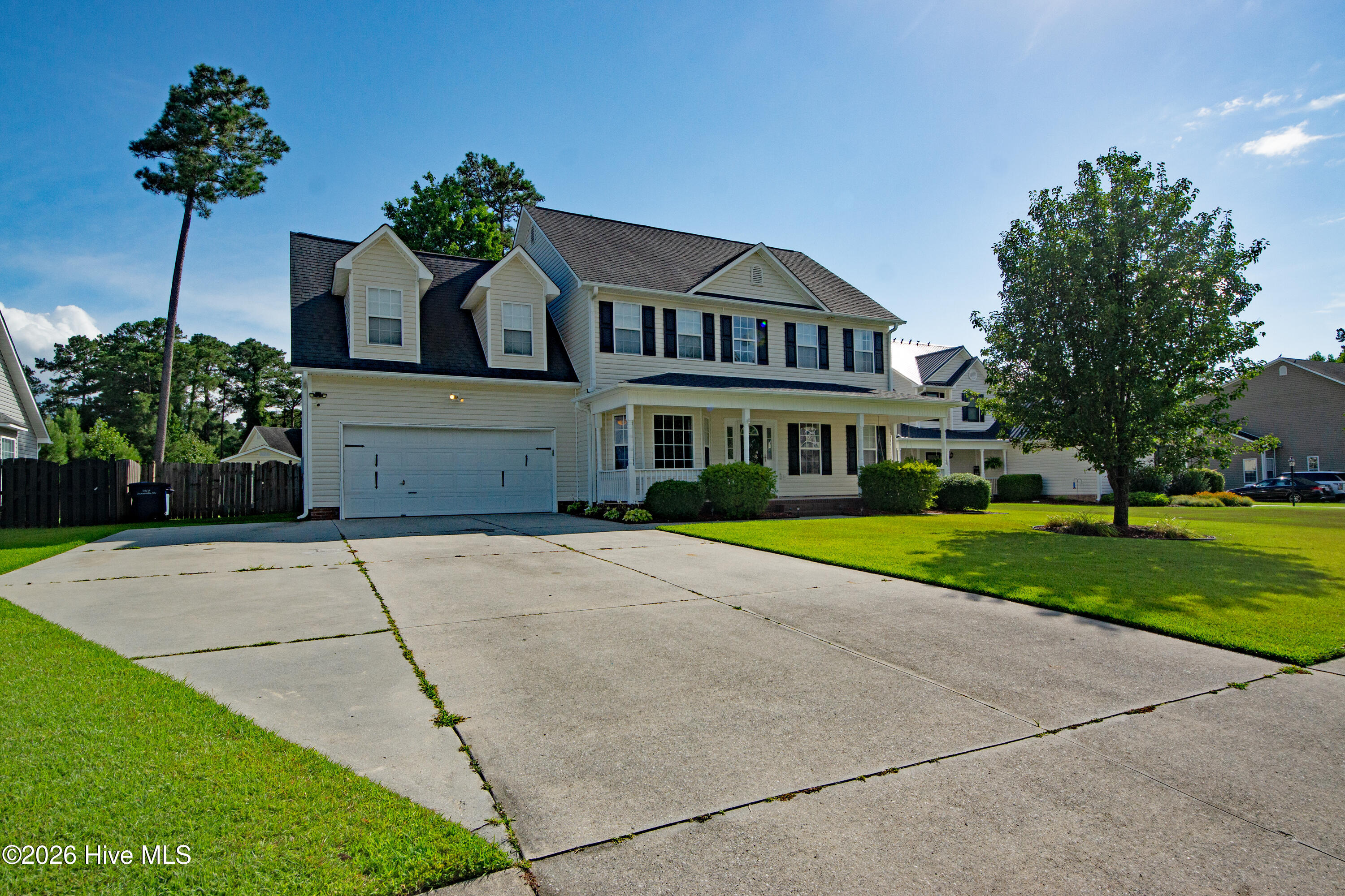 Exterior photo of 1112 Huff Drive, Jacksonville, NC 28546. MLS: 100589565