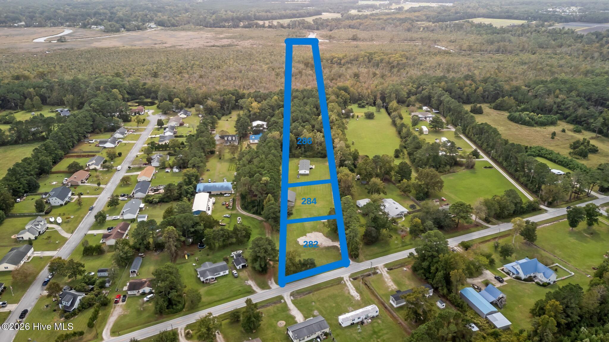 Exterior photo of 286 Mill Creek Road, Newport, NC 28570. MLS: 100589408
