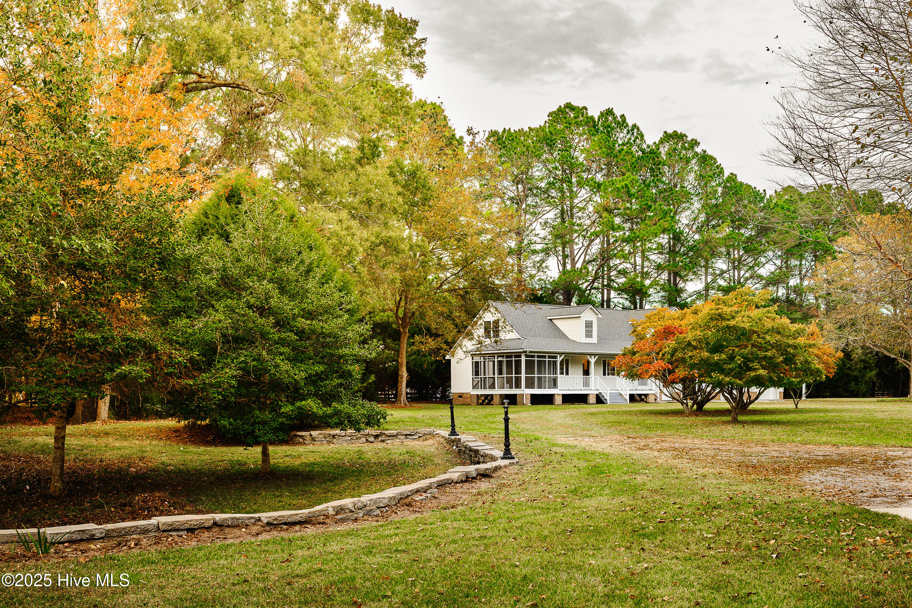 View from main house to 2nd dwelling