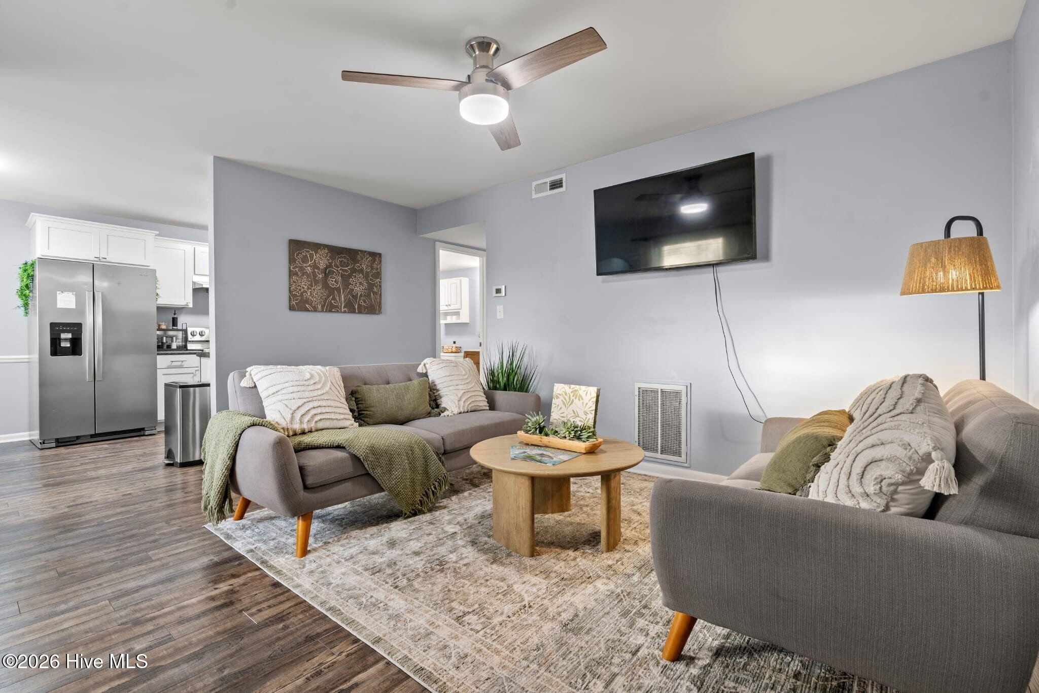 This is a staged picture of the exact floorplan after remodeling. For example only.