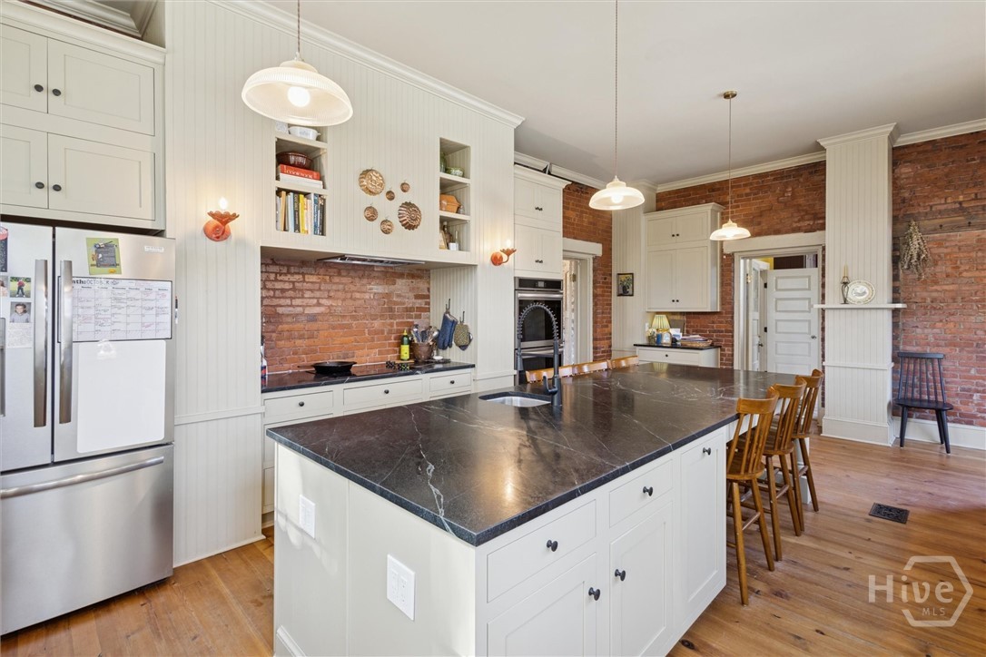 Kitchen (downstairs addition) viewed from rear right