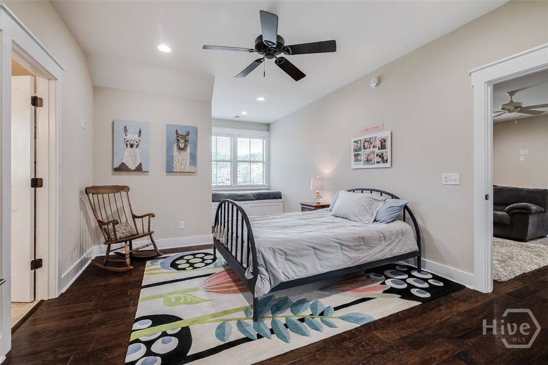 Bedroom 4 with window seat
