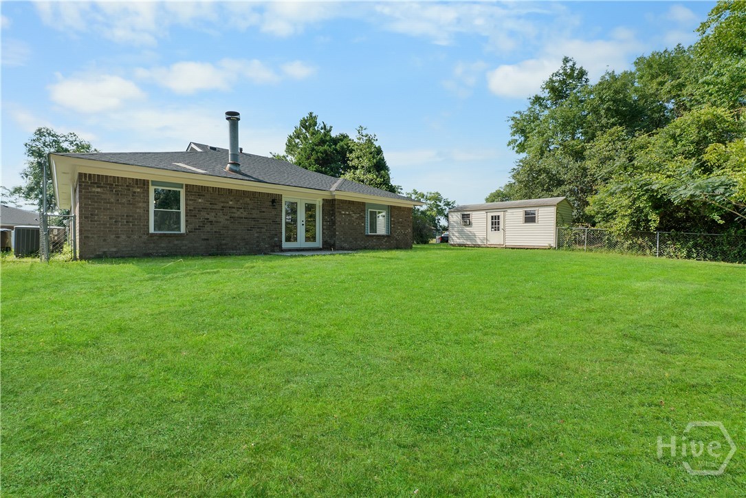 back yard
