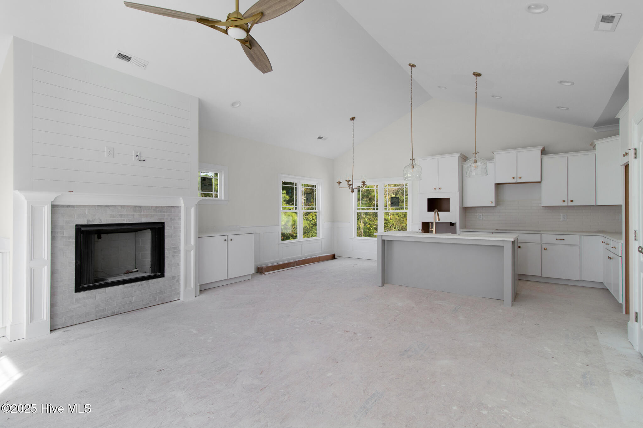 Open Concept Living, Kitchen, & Dining