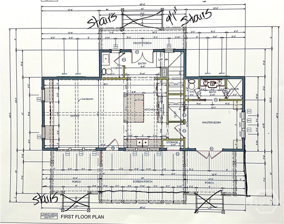 Size of home proposed