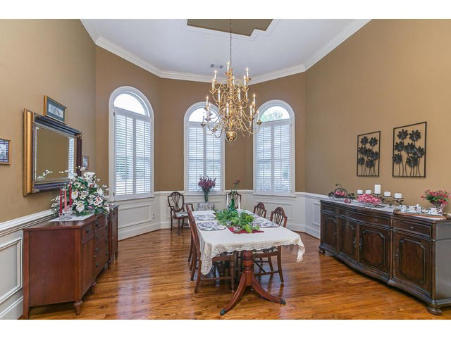 Large formal dining room