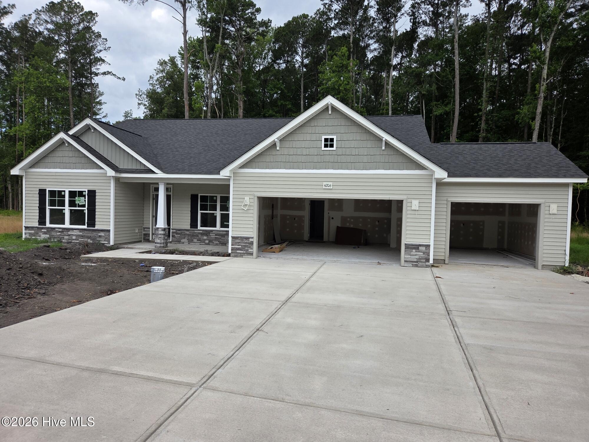 Exterior photo of 4206 Tinsley Court, Ayden, NC 28513. MLS: 100561514