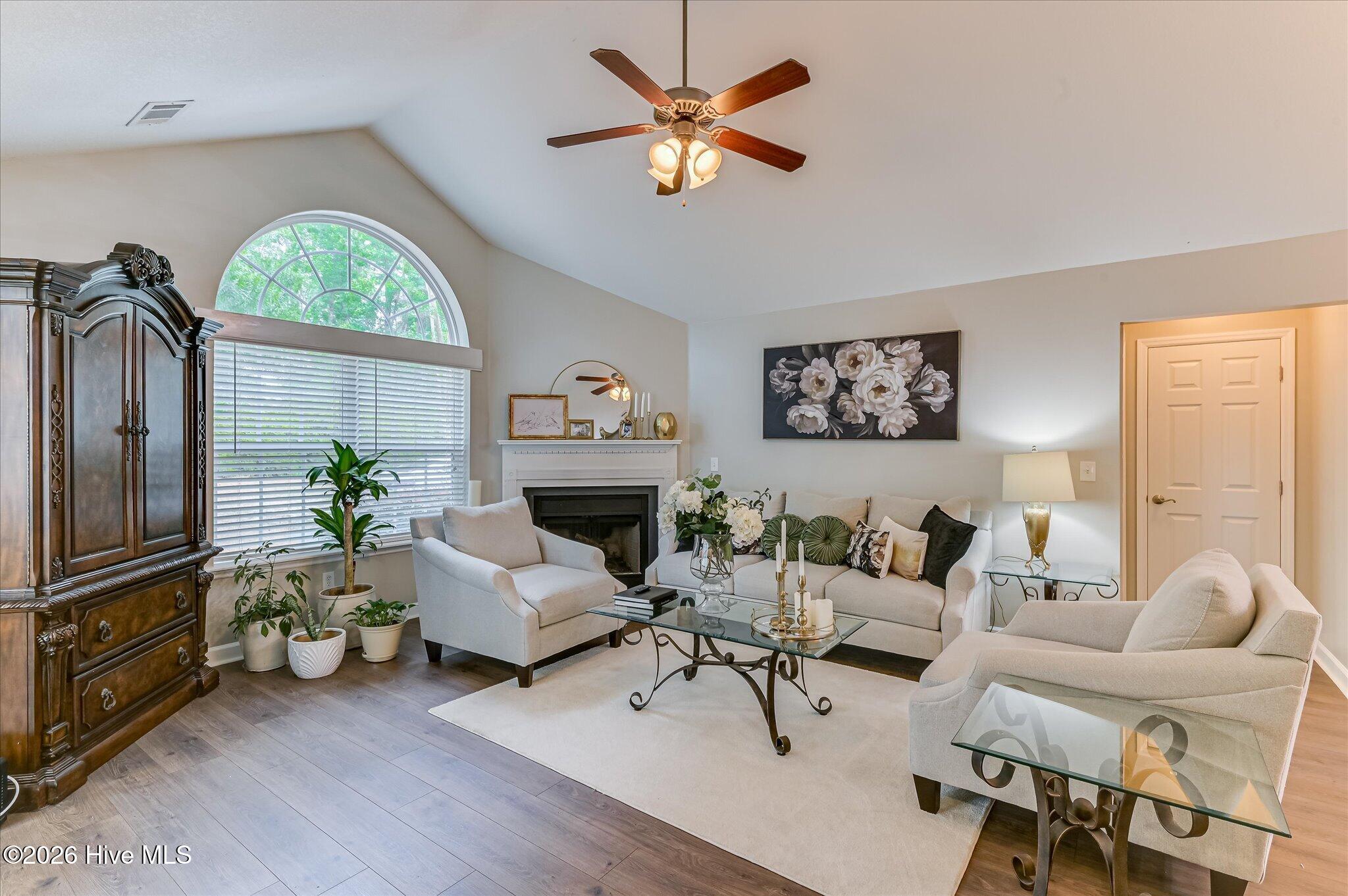 Open living room