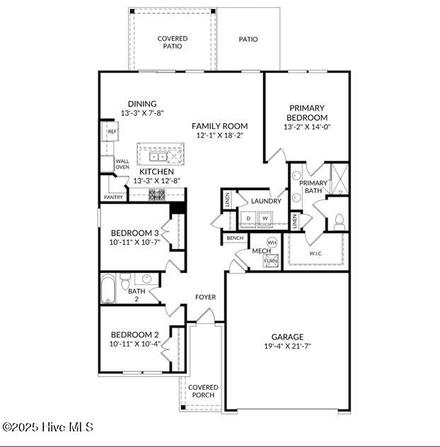 6231 Raystone Way, Leland, NC 28451 – photo 3: Floor plan