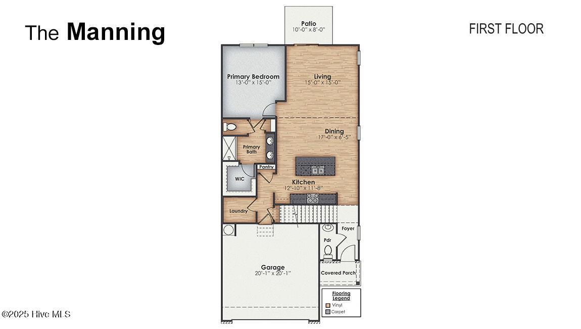 1054 Pampas Grass Drive Lot 335, Castle Hayne, NC 28429 – photo 2: Manning_First Floor