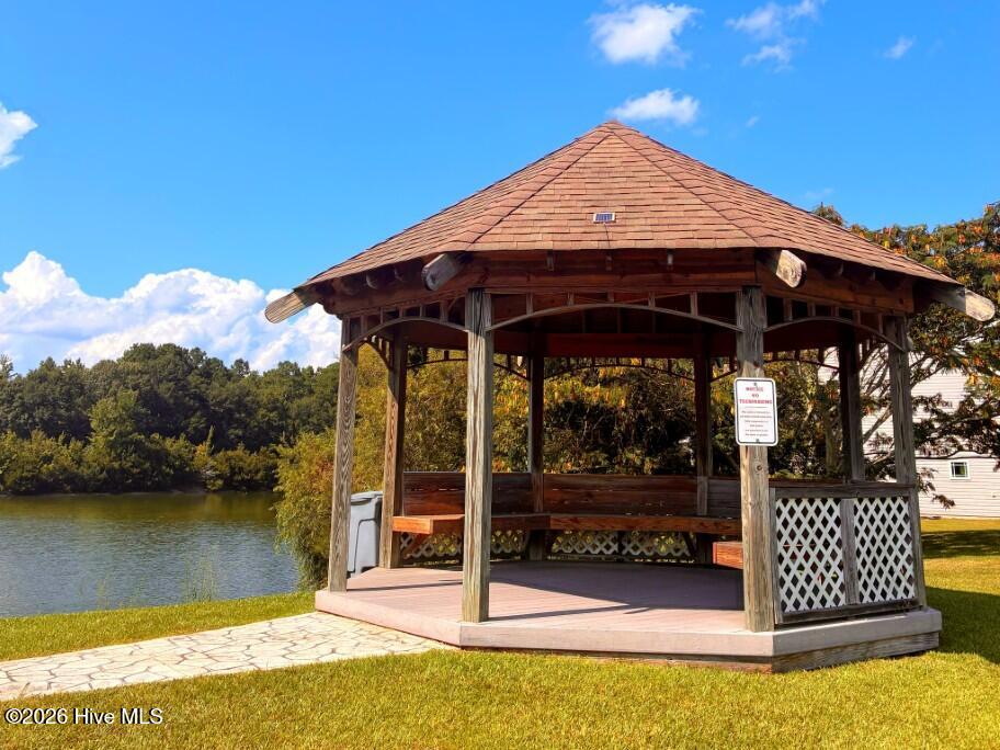Community Gazebo at the lake