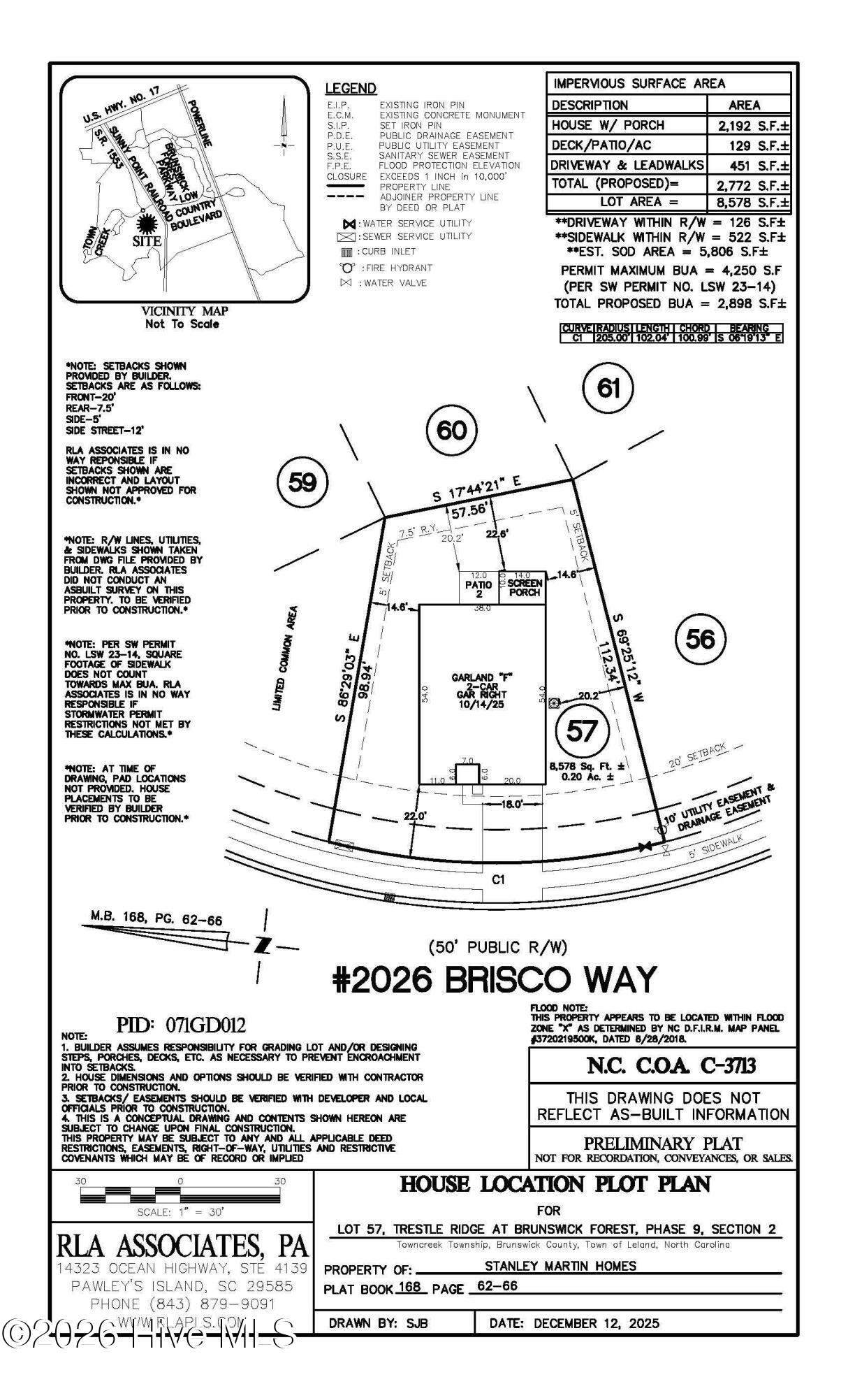 2026 Brisco Way UNIT 57, Leland, NC, 28451
